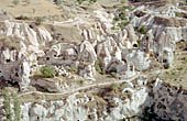 Cappadocia, Ortahisar, the fairy chimneys of Halladere